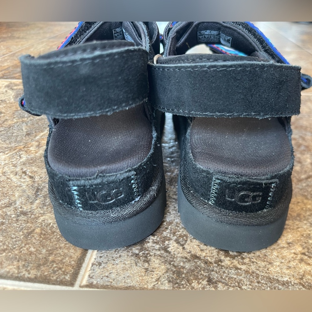 Ugg Heritage Embroidered Braid Platform Sandal- B… - image 4